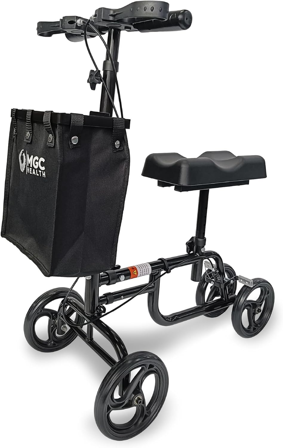Knee Walker Steerable Leg Scooter with Dual Brakes H472