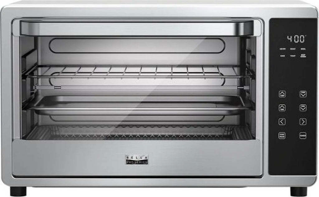 6-Slice Air Fryer Toaster Oven with Rotisserie Stainless Steel O50403