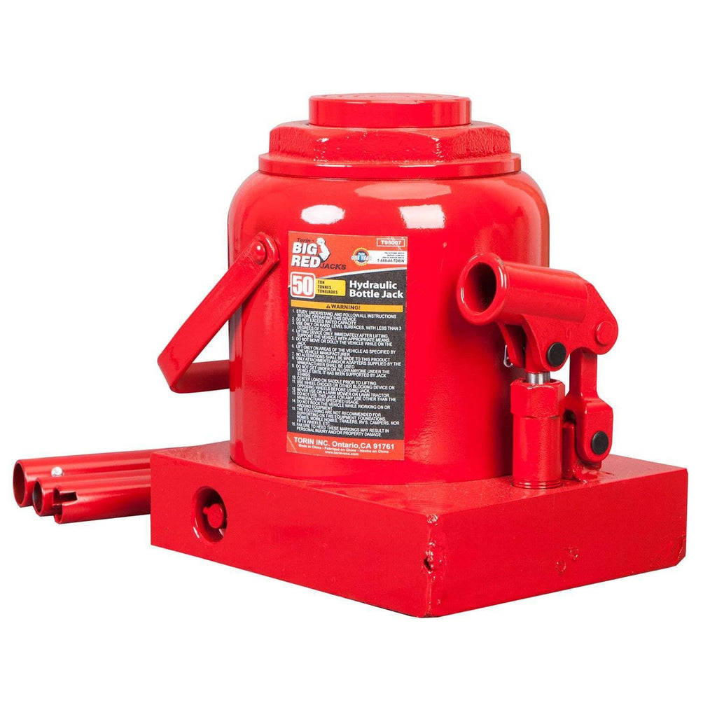50 Ton Heavy Duty Hydraulic Steel Bottle Jack Q285011