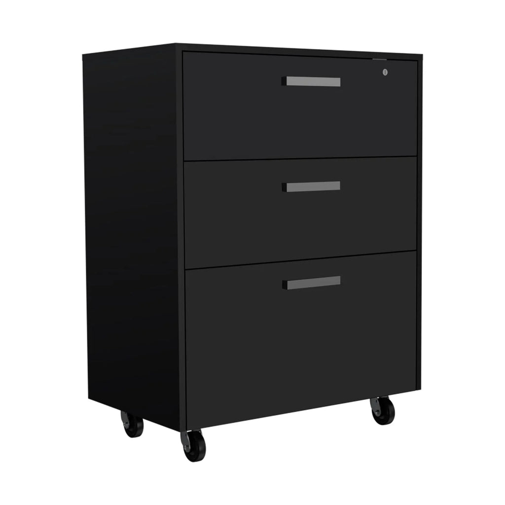 Black Storage Cabinet Drawer C3857