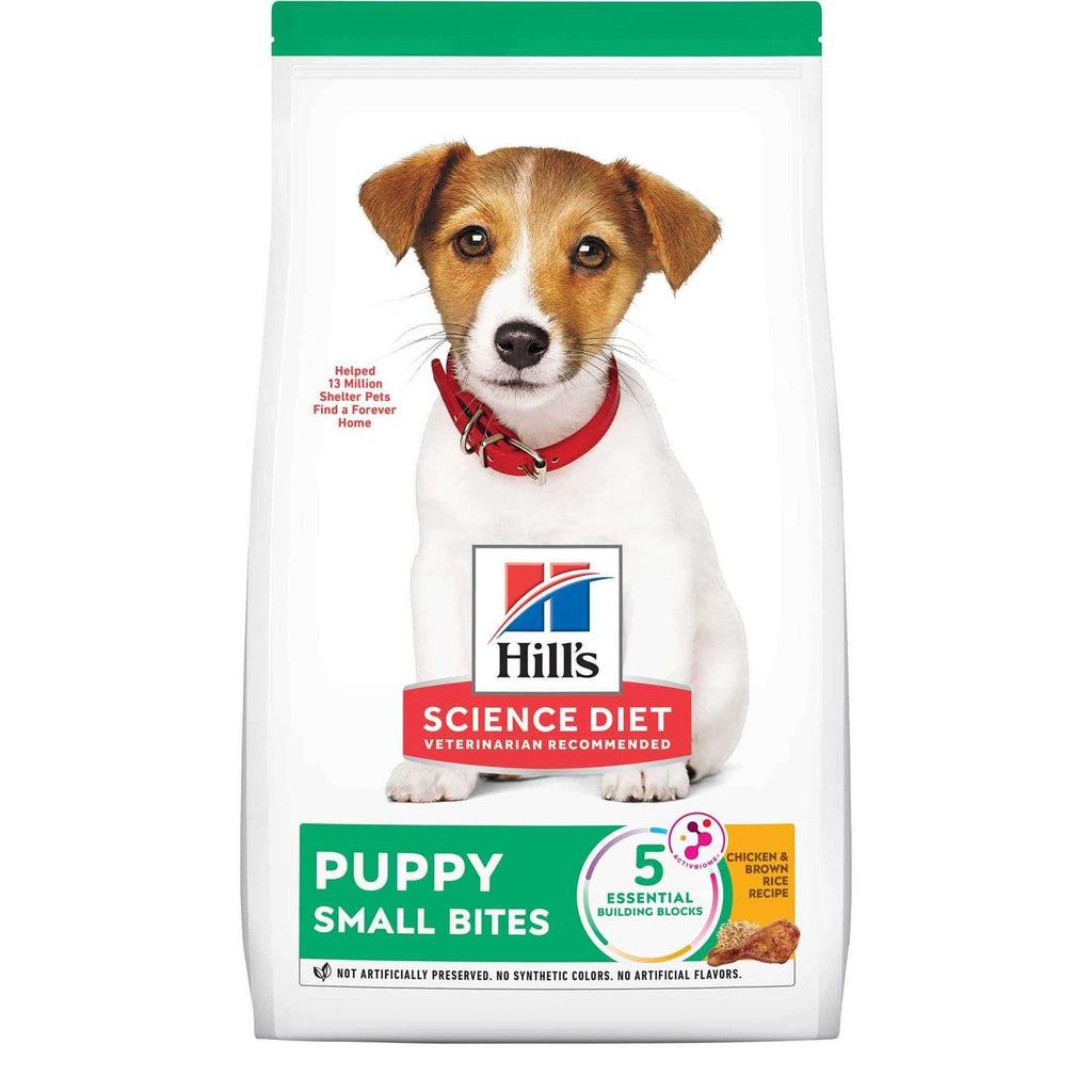Puppy Small Bites Chicken Recipe Dry Dog Food V1097
