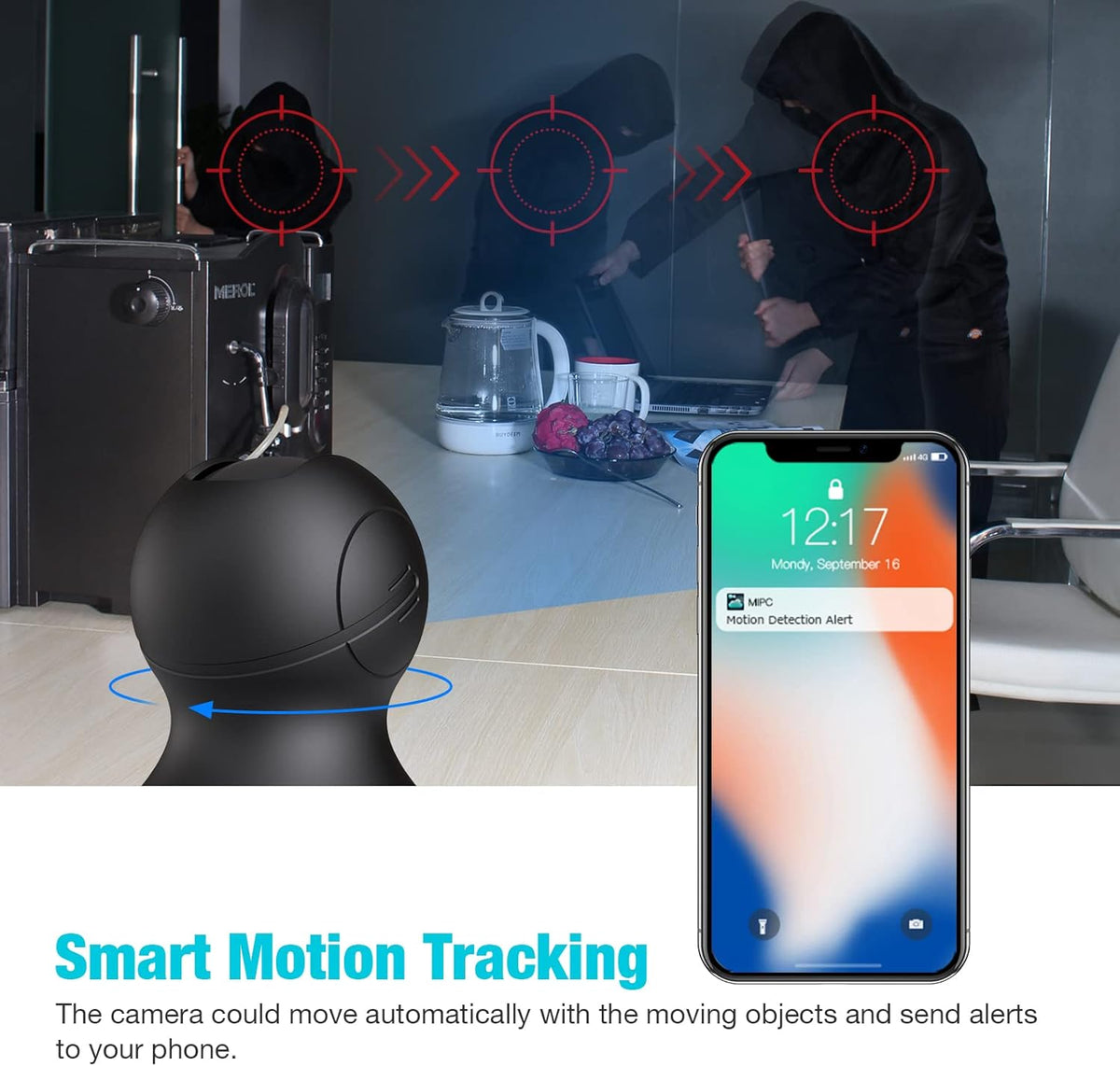 2K Indoor Pet Camera with Phone APP, Pack of 2 S71566
