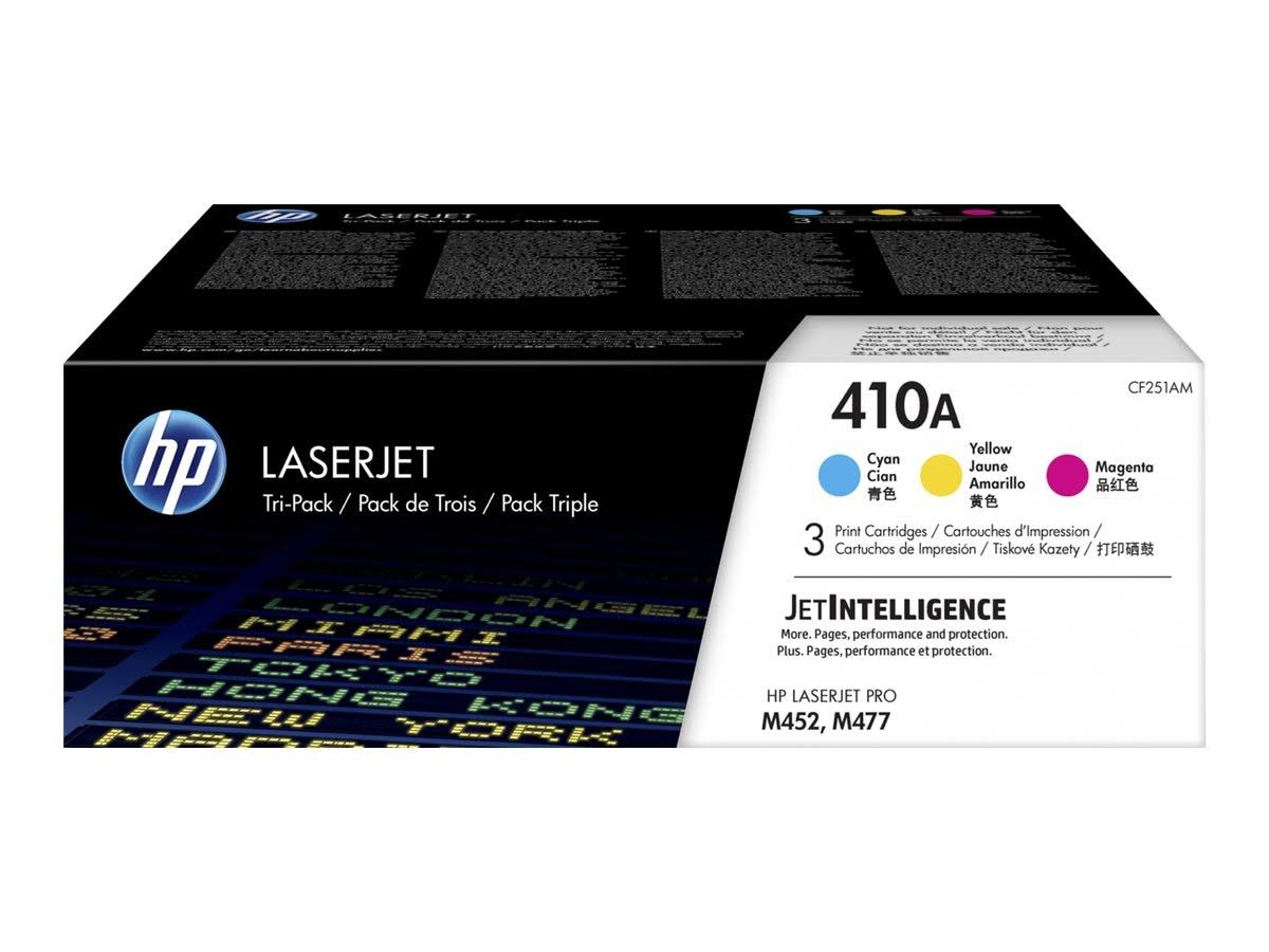 Cyan/Magenta/Yellow LaserJet Toner Cartridges K644