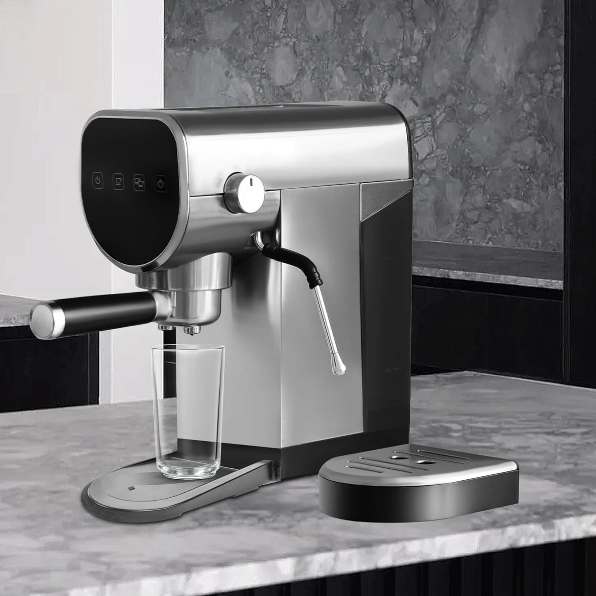 20 Bar Espresso Machine with Milk Frother Wand U609