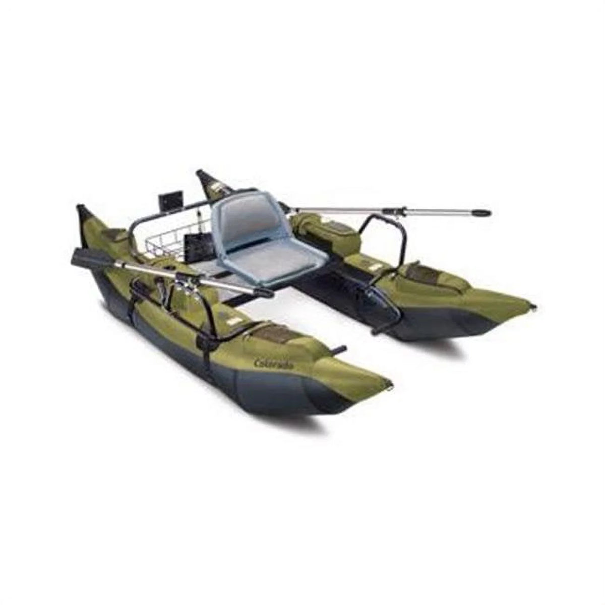 9 Foot Pontoon Boat with Padded Seat X271
