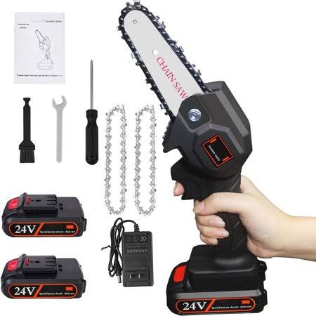 4-Inch Cordless Electric Mini Chainsaw U49519