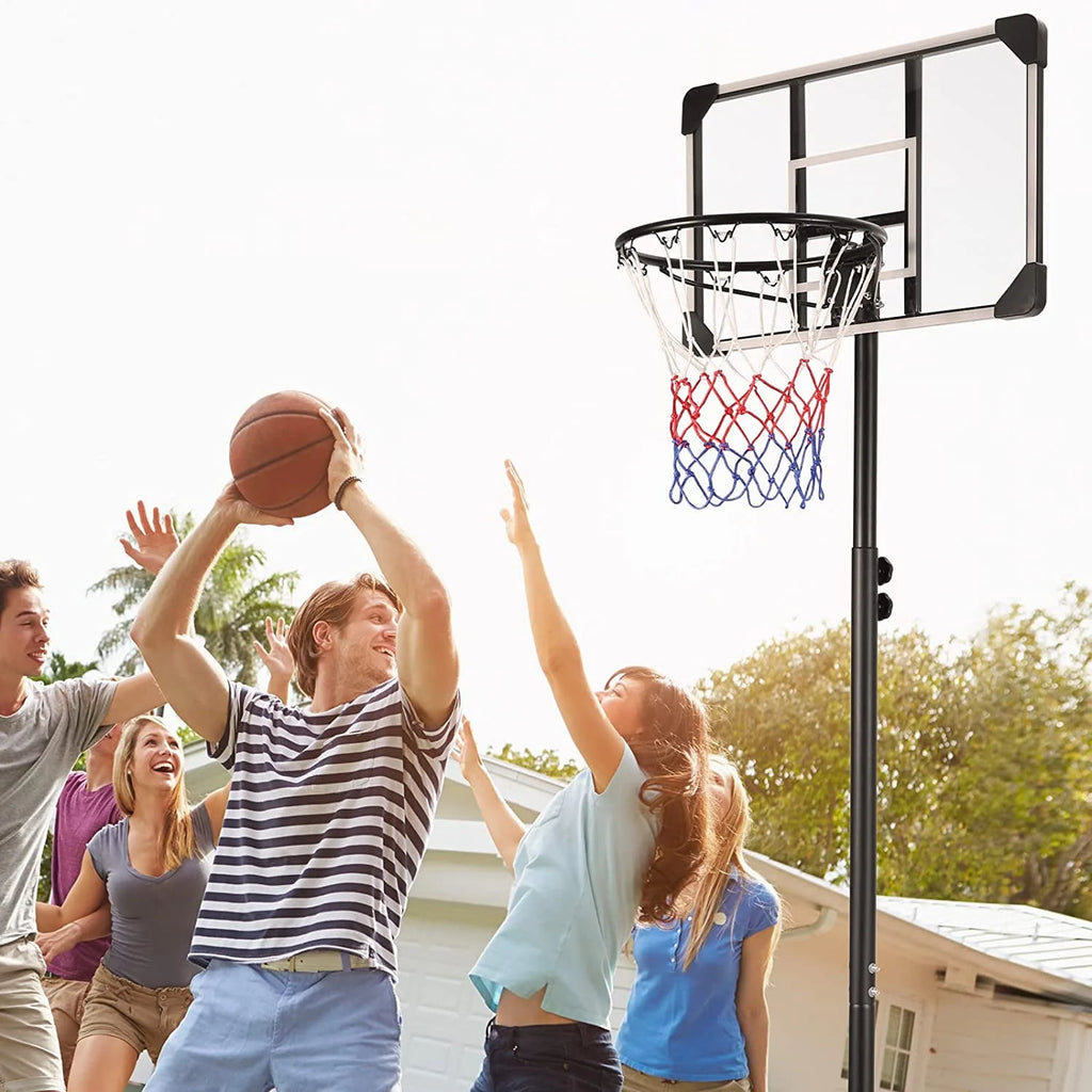 Portable PVC Basketball Hoop with Backboard O2294