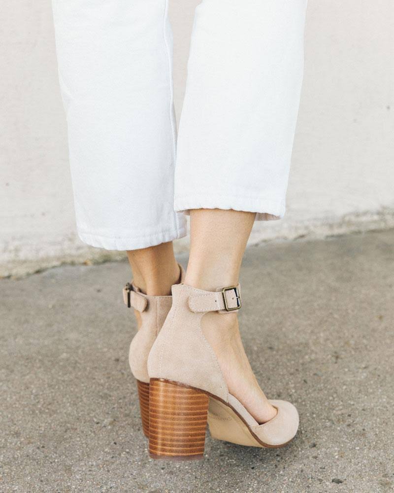 Soludos Gemma Heel - Sand / 7 N481