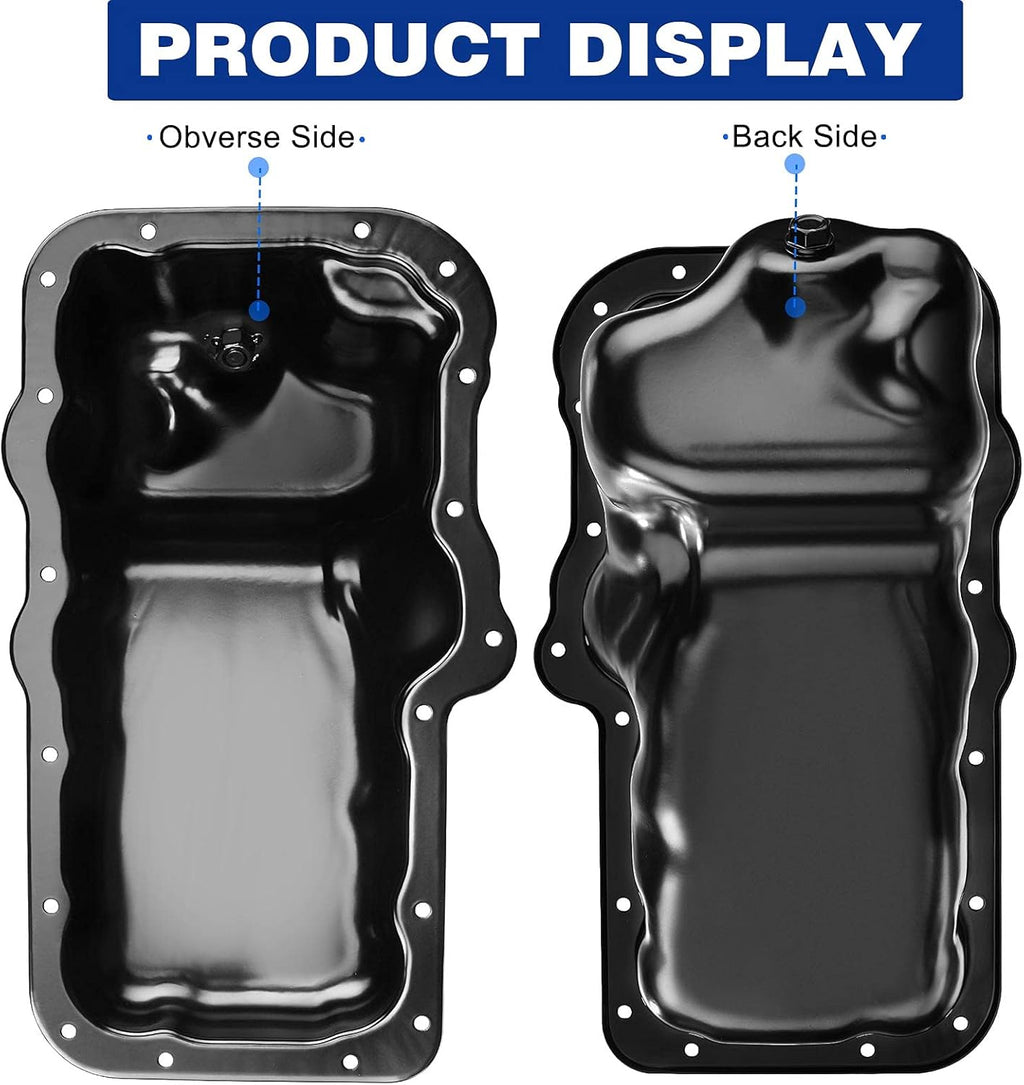 Engine Oil Pan and Drain Plug Pack of 2 F783123