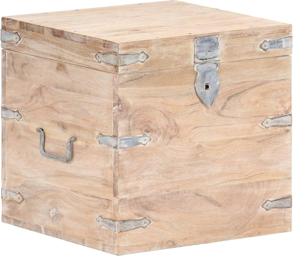 Solid Acacia Wood Storage Chest H16479