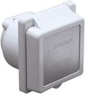 30A 125V White Power Inlet Pack of 2 H749