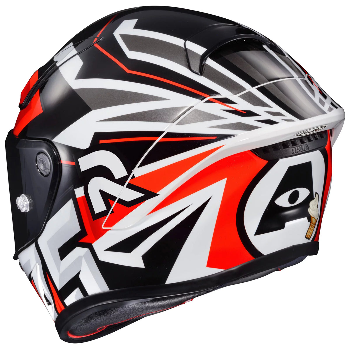 Red Motorcycle Helmet I70178