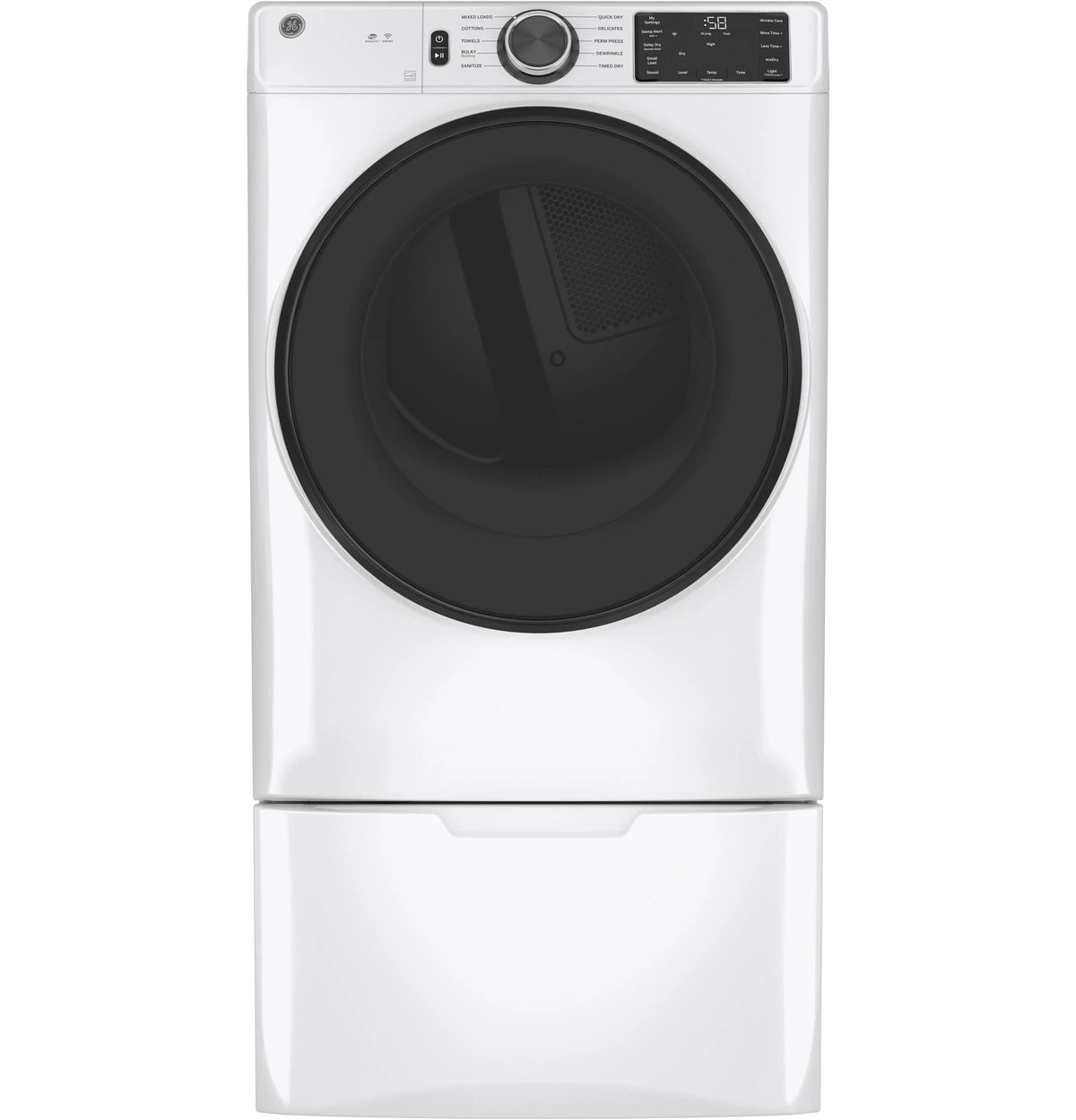 7.8 cu. ft. Smart Front Load Electric Dryer with Sanitize Cycle G697345