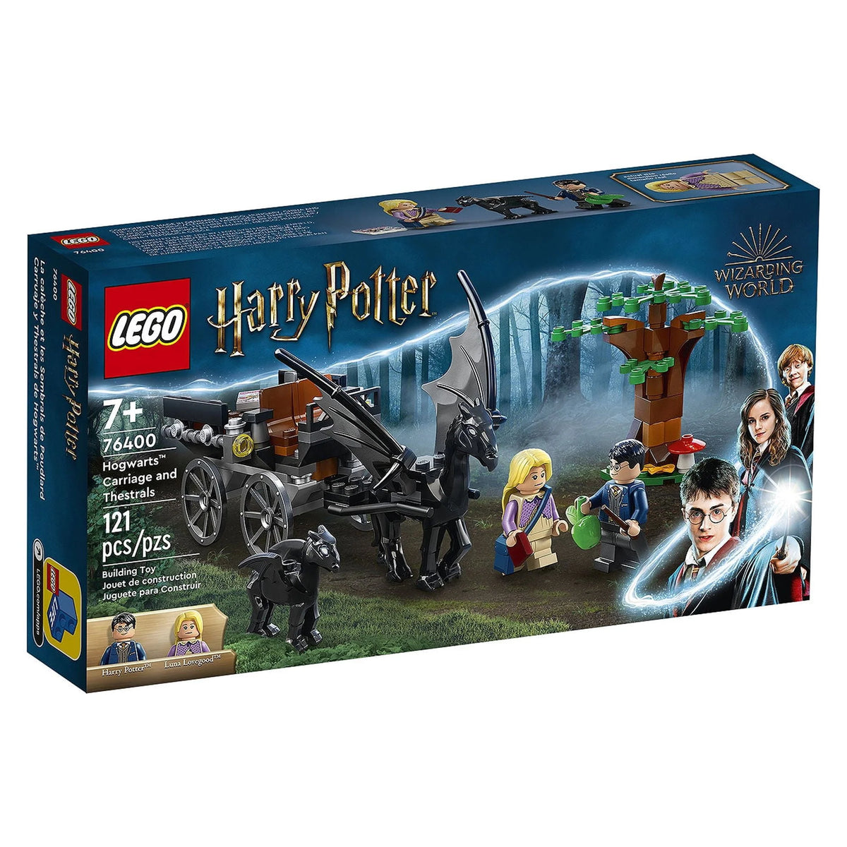 Building Toy with 2 Winged Horse Figures and Minifigure X480595