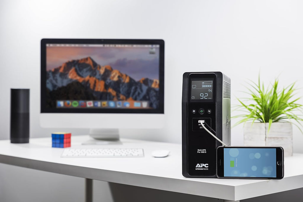 1000VA Sine Wave UPS Battery Backup with AVR O2038