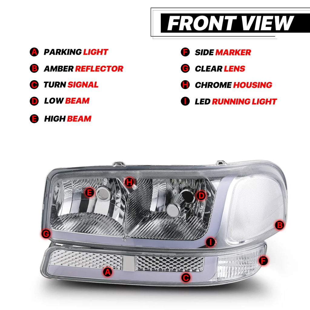LED Headlights Assembly H425534
