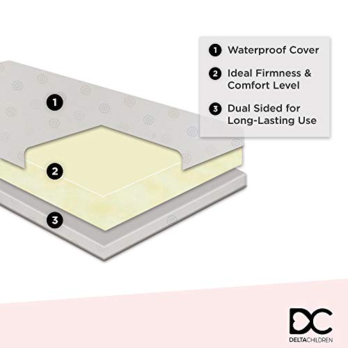 6" Dual Sided Crib and Toddler Mattress E4629