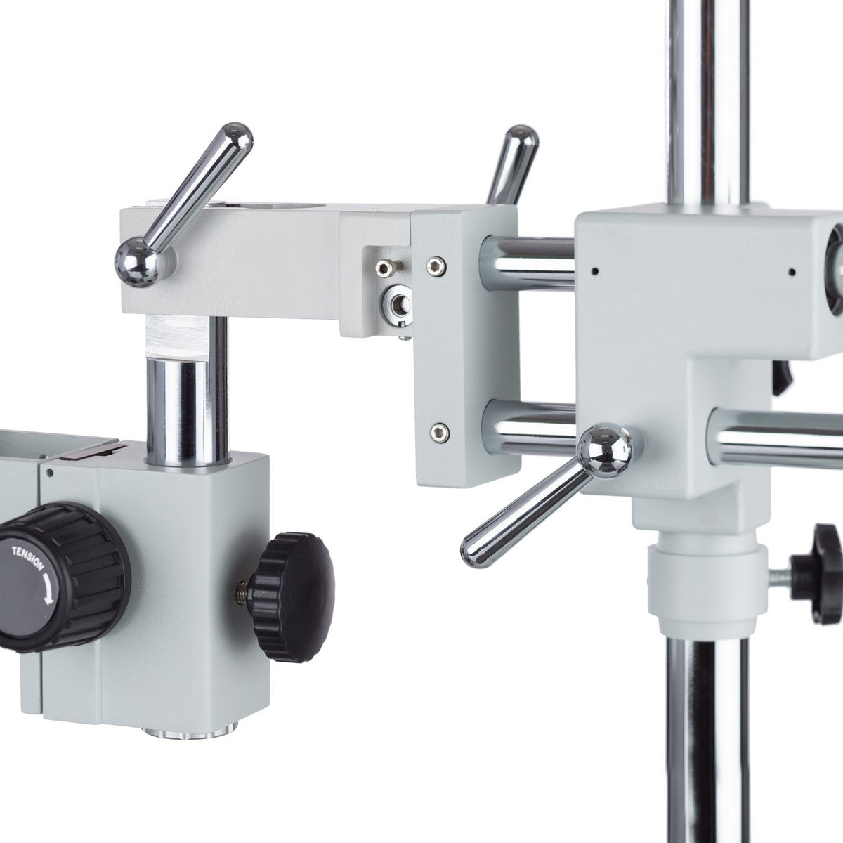 7X-45X Stereo Zoom Microscope on Dual Arm Boom Stand A6463