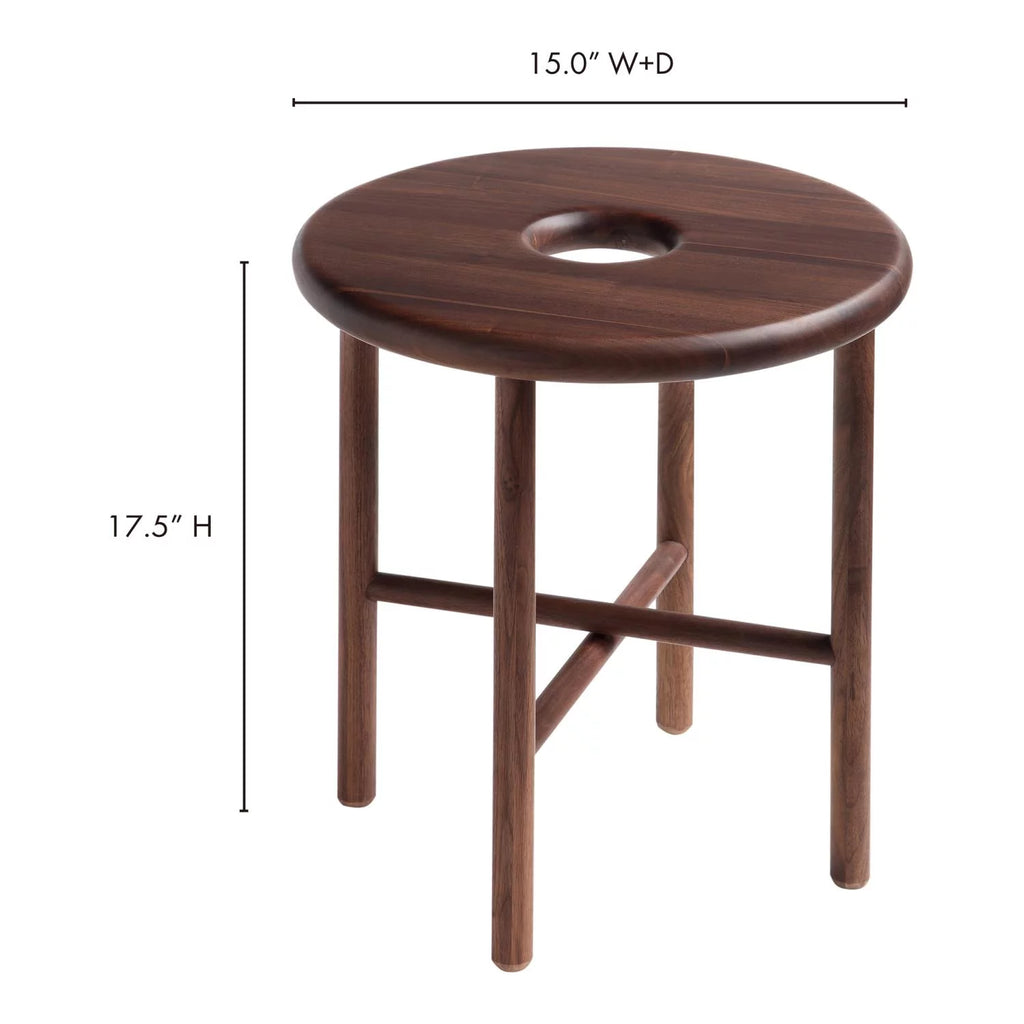 Walnut Stool S8685