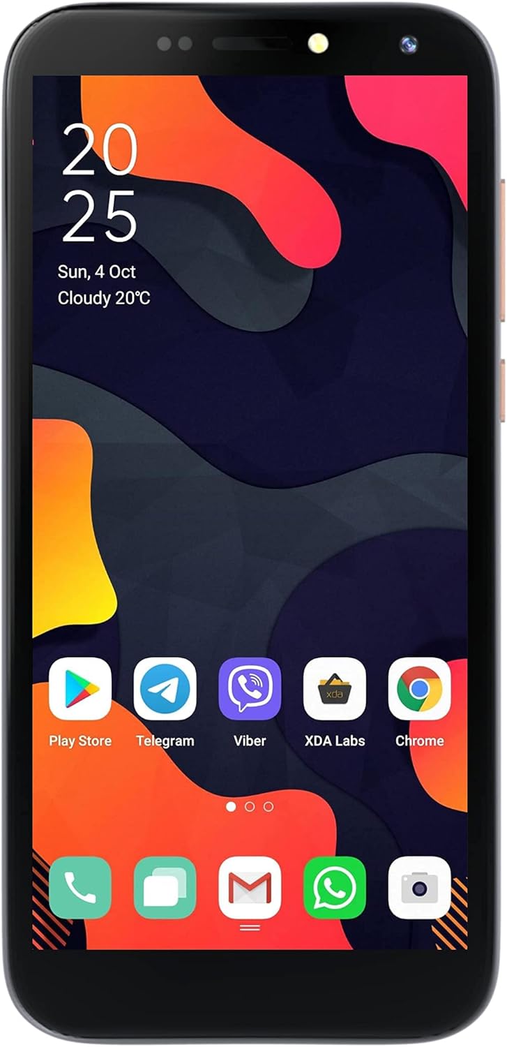Black 4G LTE 16GB Android 10 Smartphone Pack of 2 J450