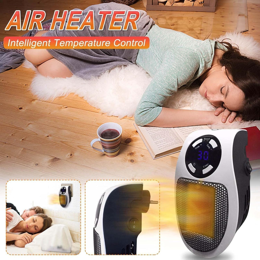 500W Ceramic Portable Space Heater U7647