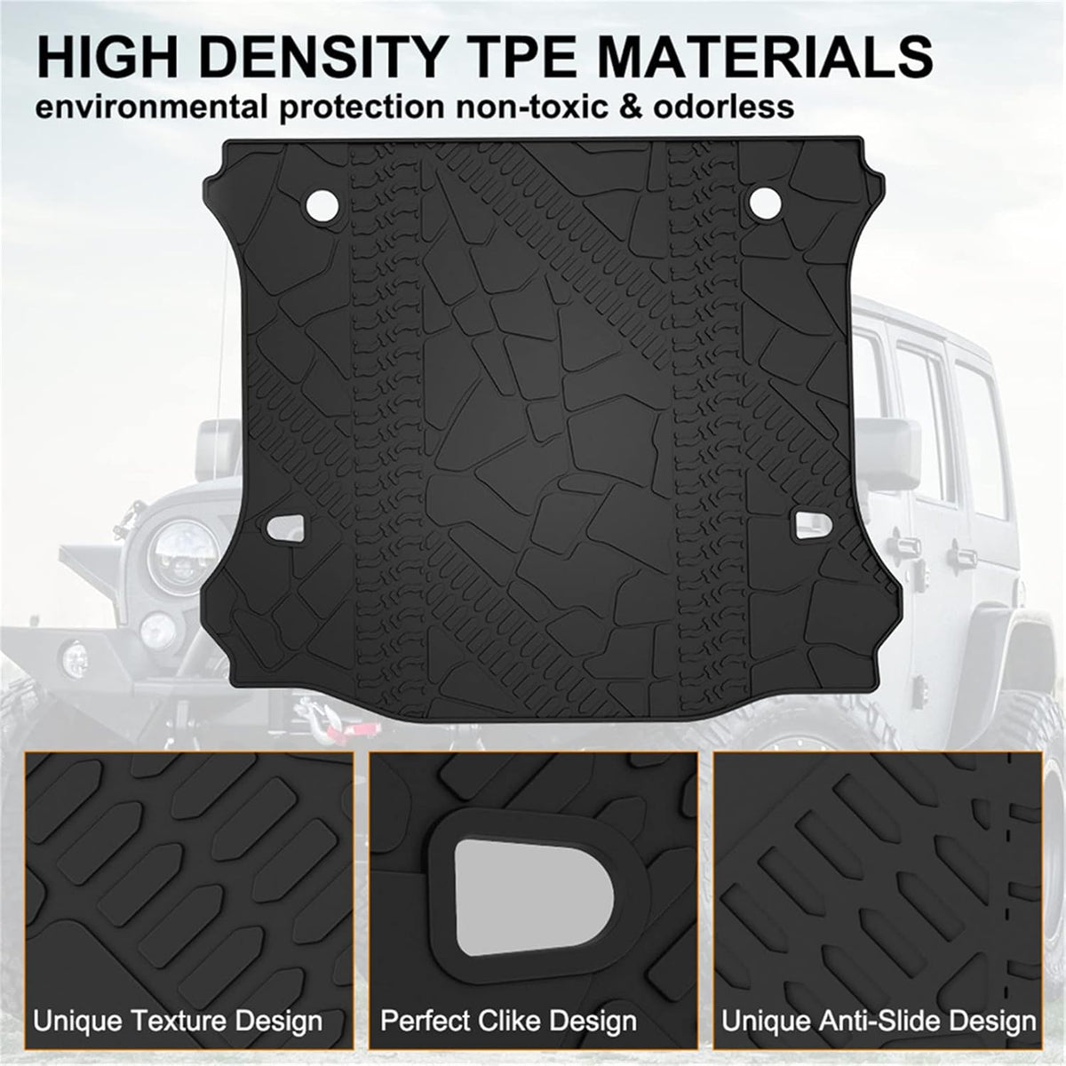 Cargo Liner Custom Fit Trunk Mat E701776