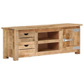 Rough Mango Wood TV Stand X70989