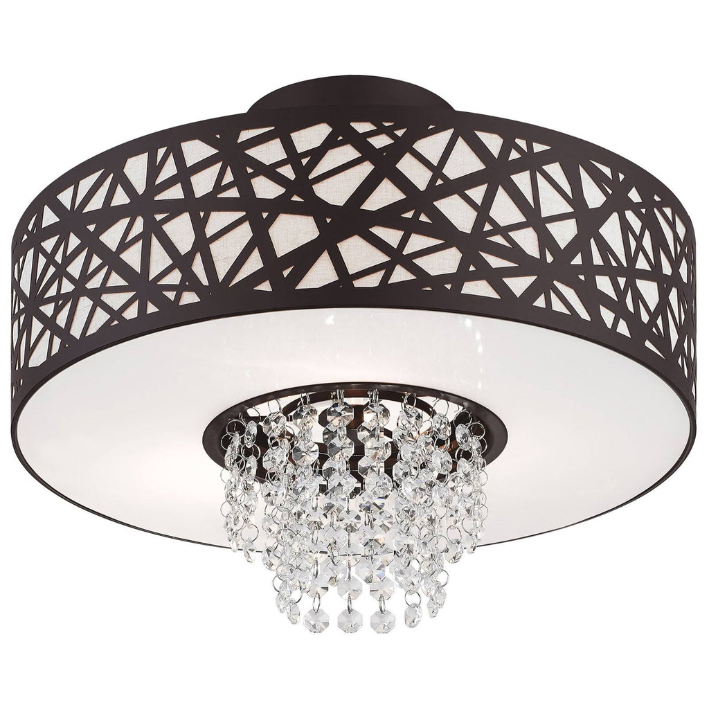 Bronze 3 Light Ceiling Mount Y887206