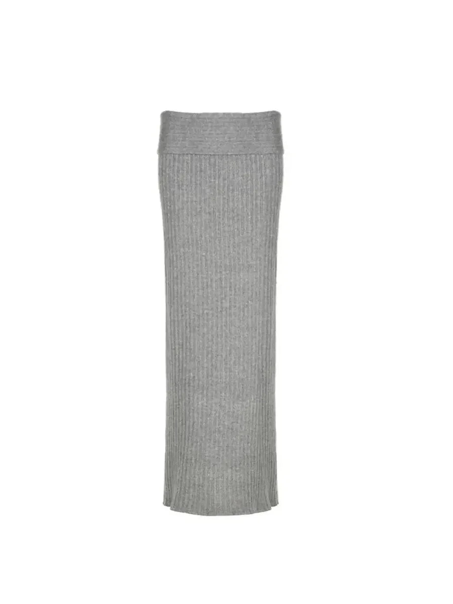 Knitted Midi Dress Y997