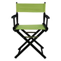 Folding Director Chair Lime Green Black H797