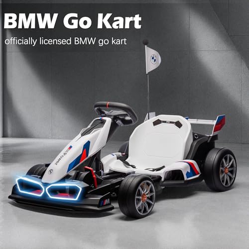 White Electric Drift Go Kart with 600W Motor S9185