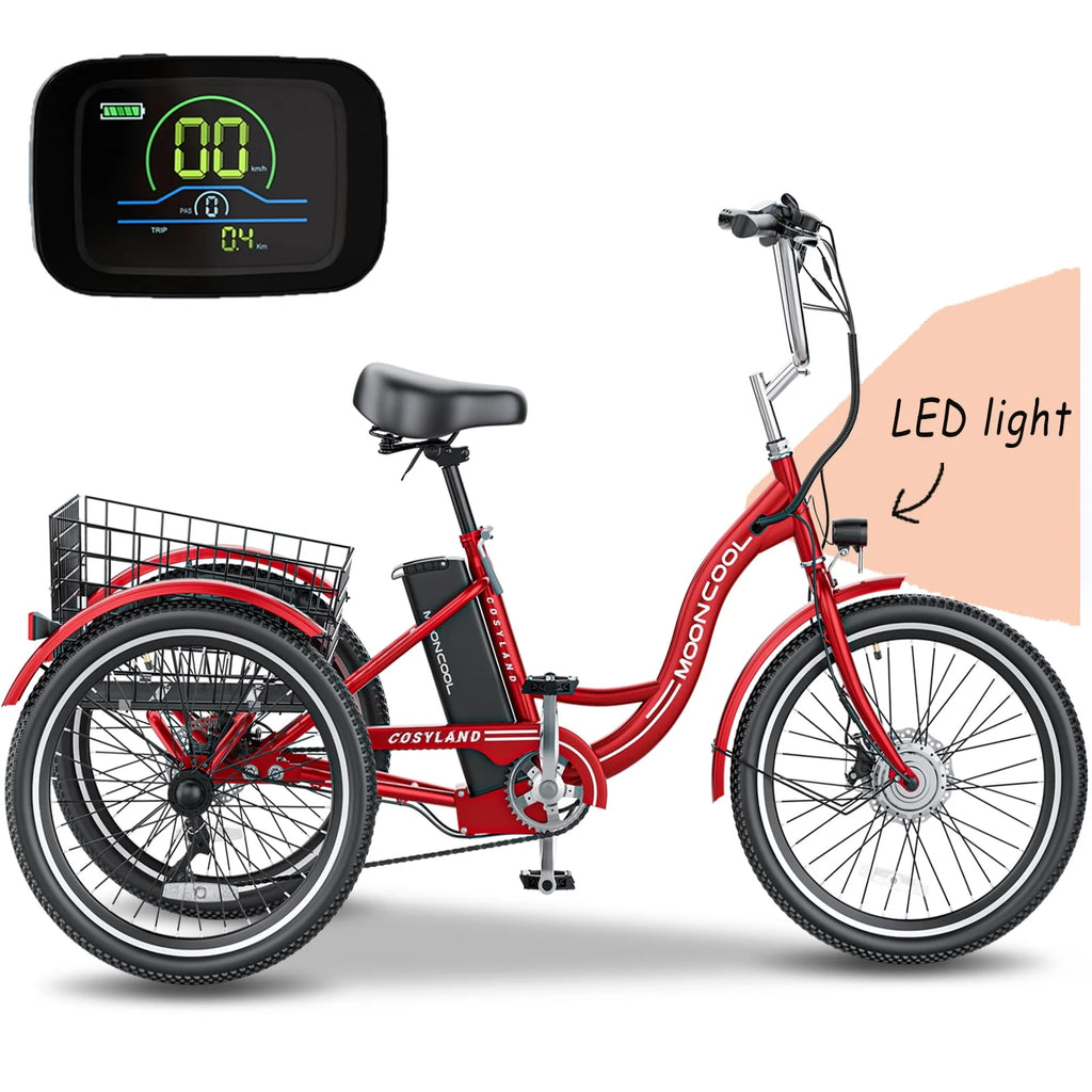 Electric Tricycle with Removable Lithium Battery U5686