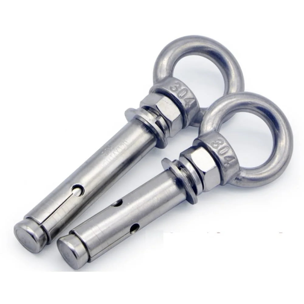 304 Stainless Steel Lifting Eye Bolt M14X150mm R315