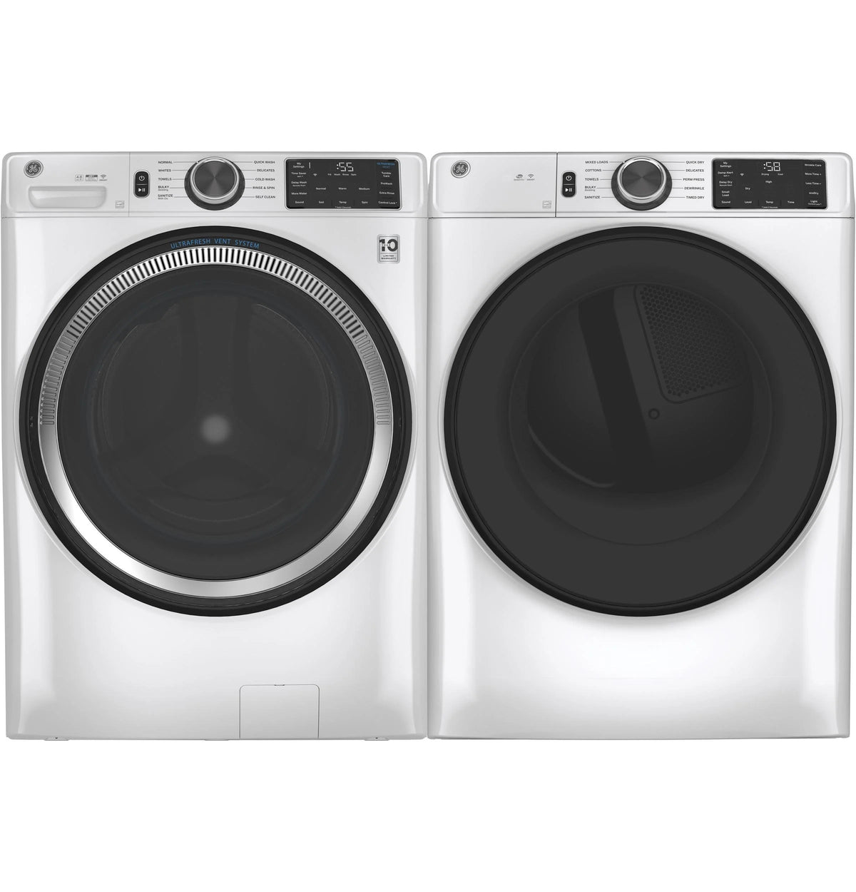 7.8 cu. ft. Smart Front Load Electric Dryer with Sanitize Cycle G697345