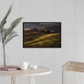 Black Float Frame Canvas Art B8971