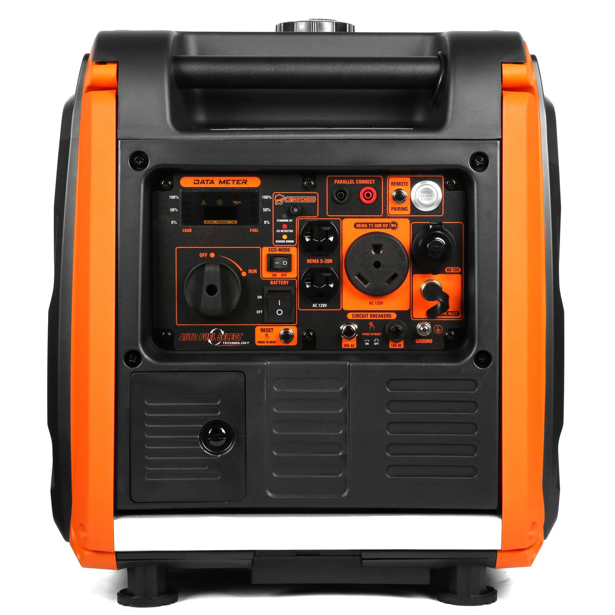 4500-Watt Dual Fuel Portable Inverter Generator with Remote Electric Start I189181