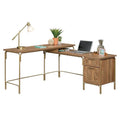 L-Shaped Engineered Wood Desk M360