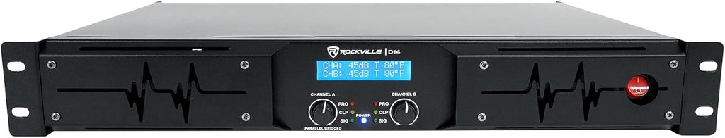 1400w RMS 2 Channel Power Amplifier T8622