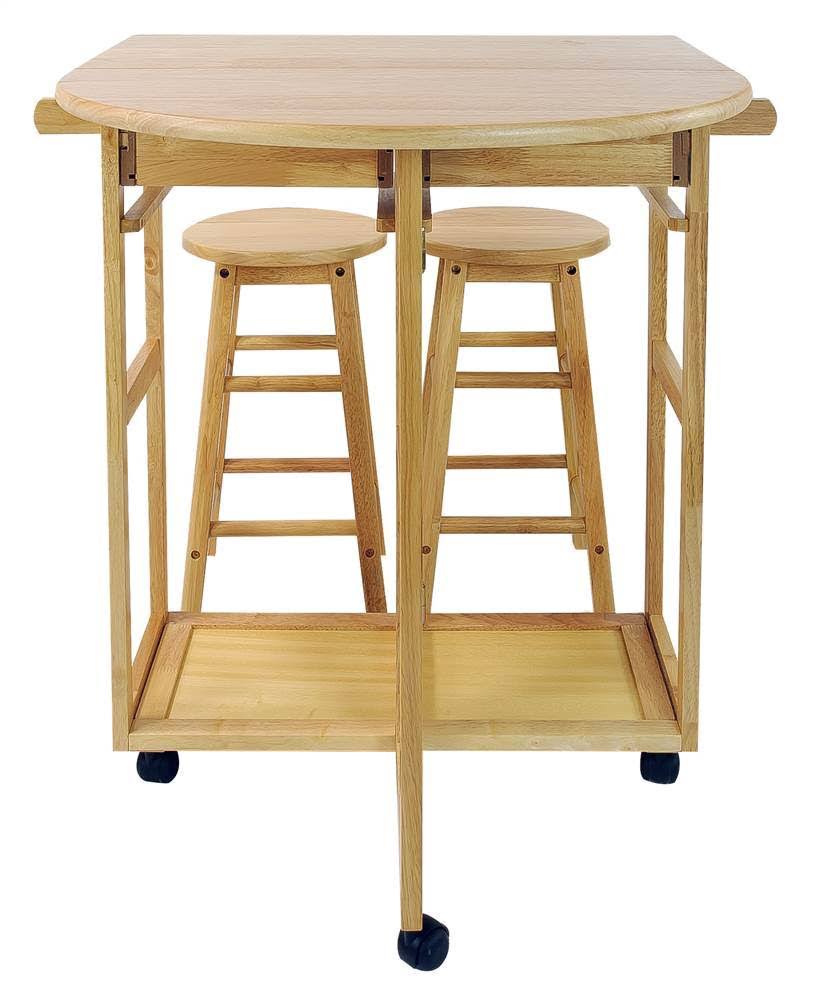 Natural 3-piece Breakfast Cart Set X335714