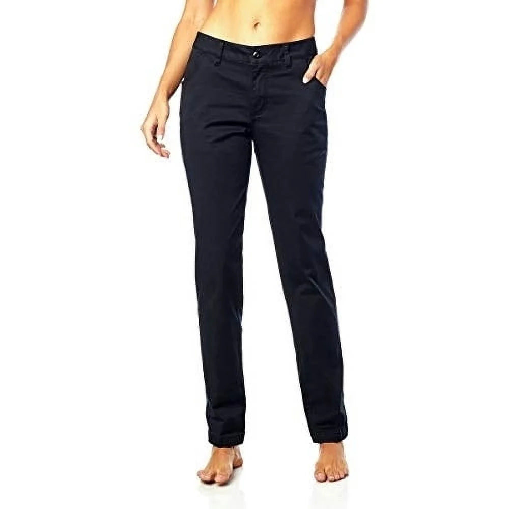 Fitted Stretch Twill Moto Pant B437