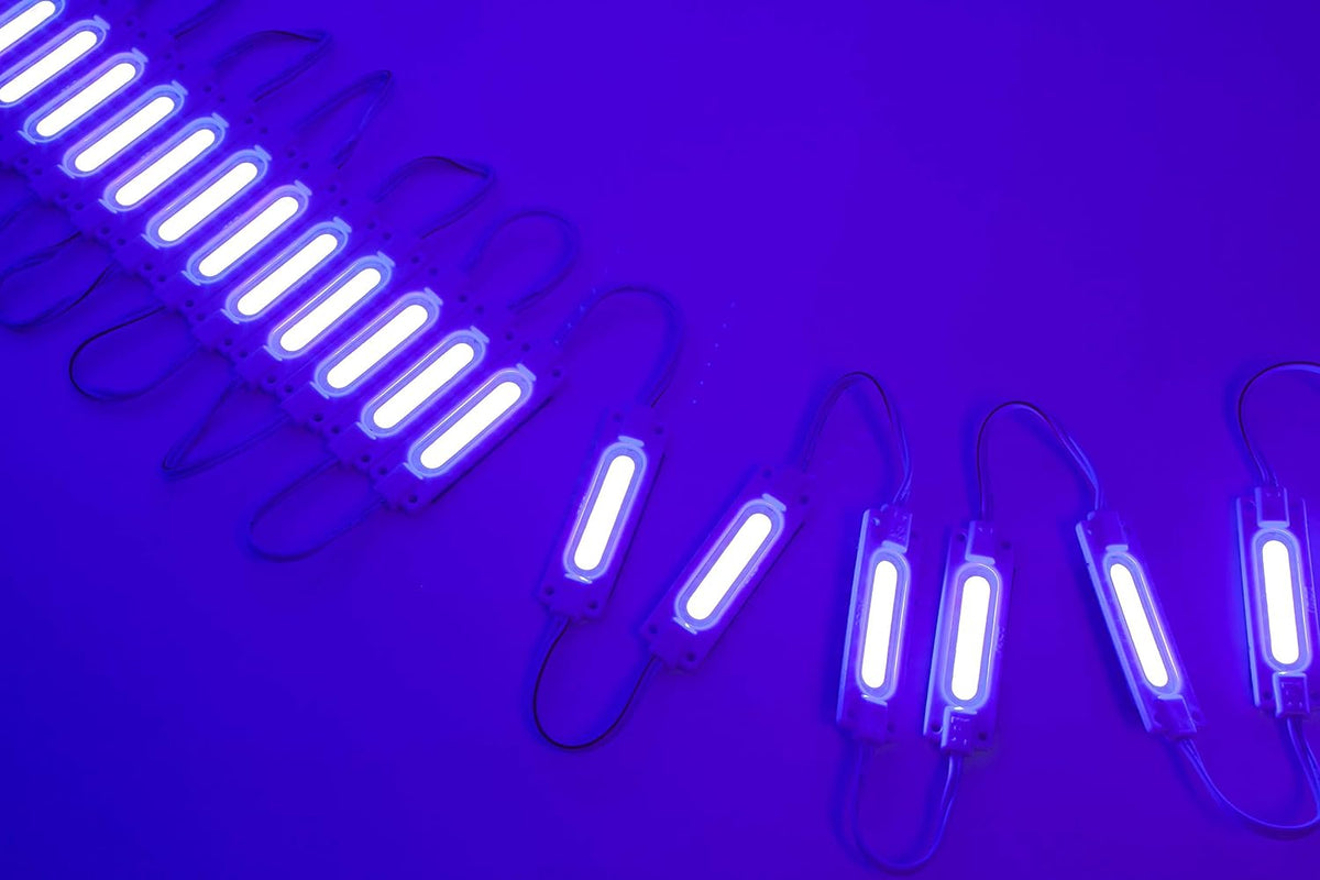 30ft White COB LED Light with UL Power Supply U5616