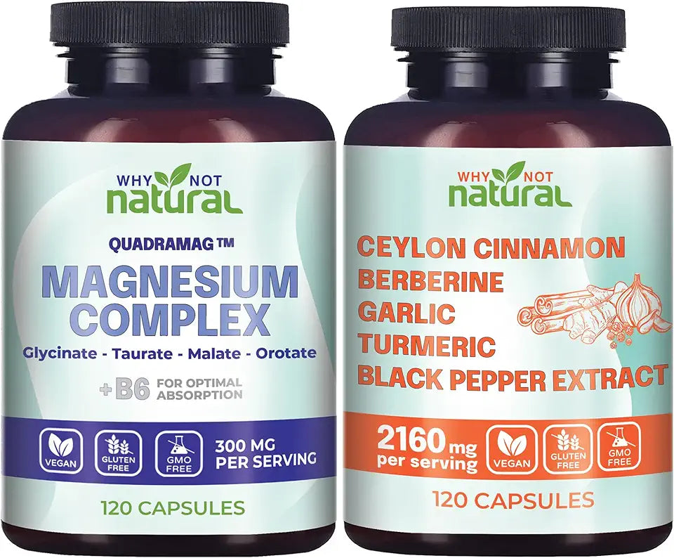 Magnesium Complex Supplement and Ceylon Cinnamon Complex N5063