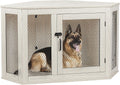 44/58inch Wooden Dog Kennel with Mesh X659