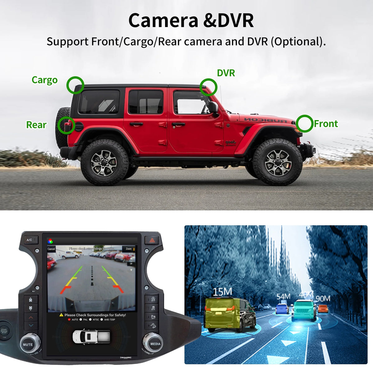 12.1 inch Touch Screen Car Radio Stereo with Apple Carplay U1028
