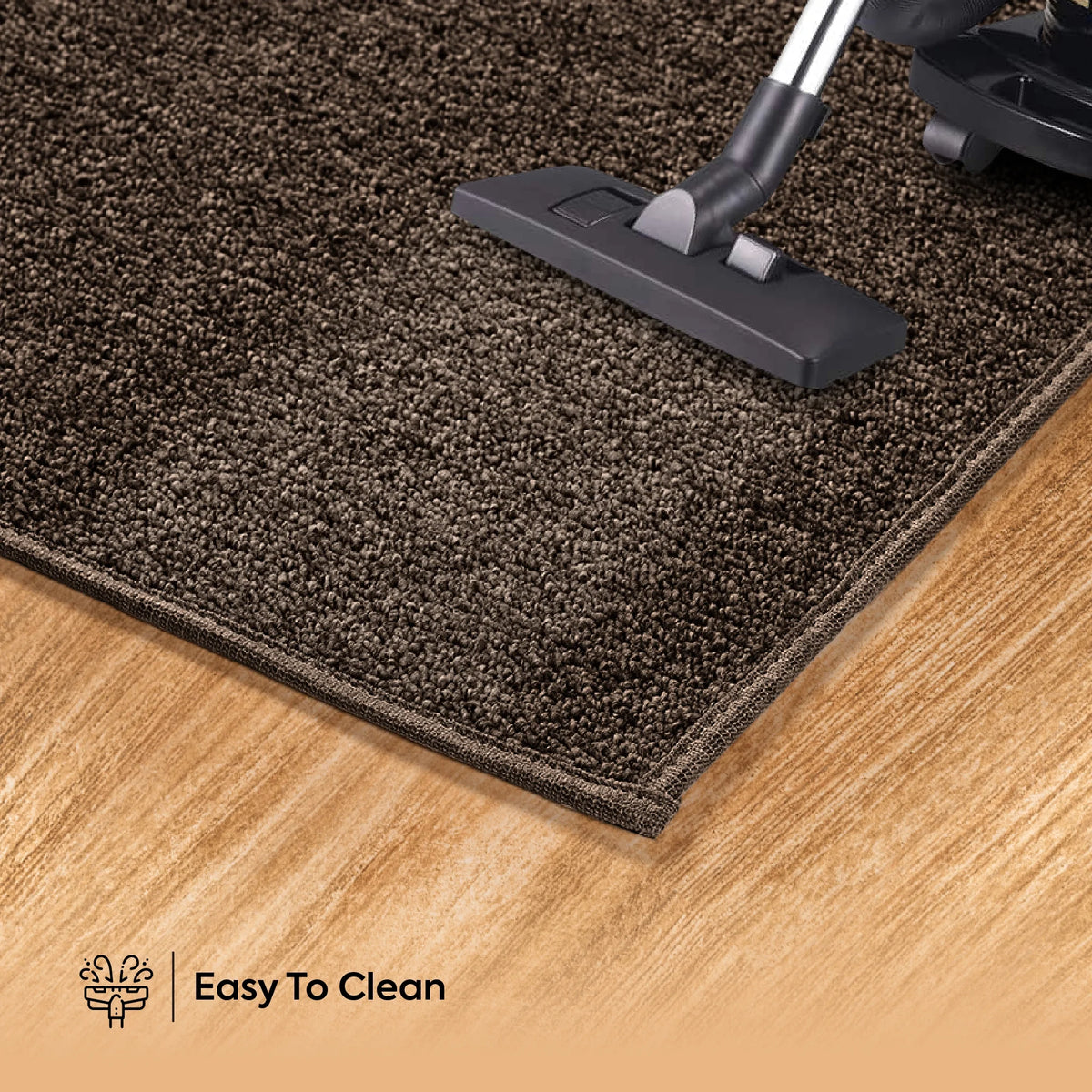 Chocolate 2' x 2' Square Indoor/Outdoor Area Rug G101