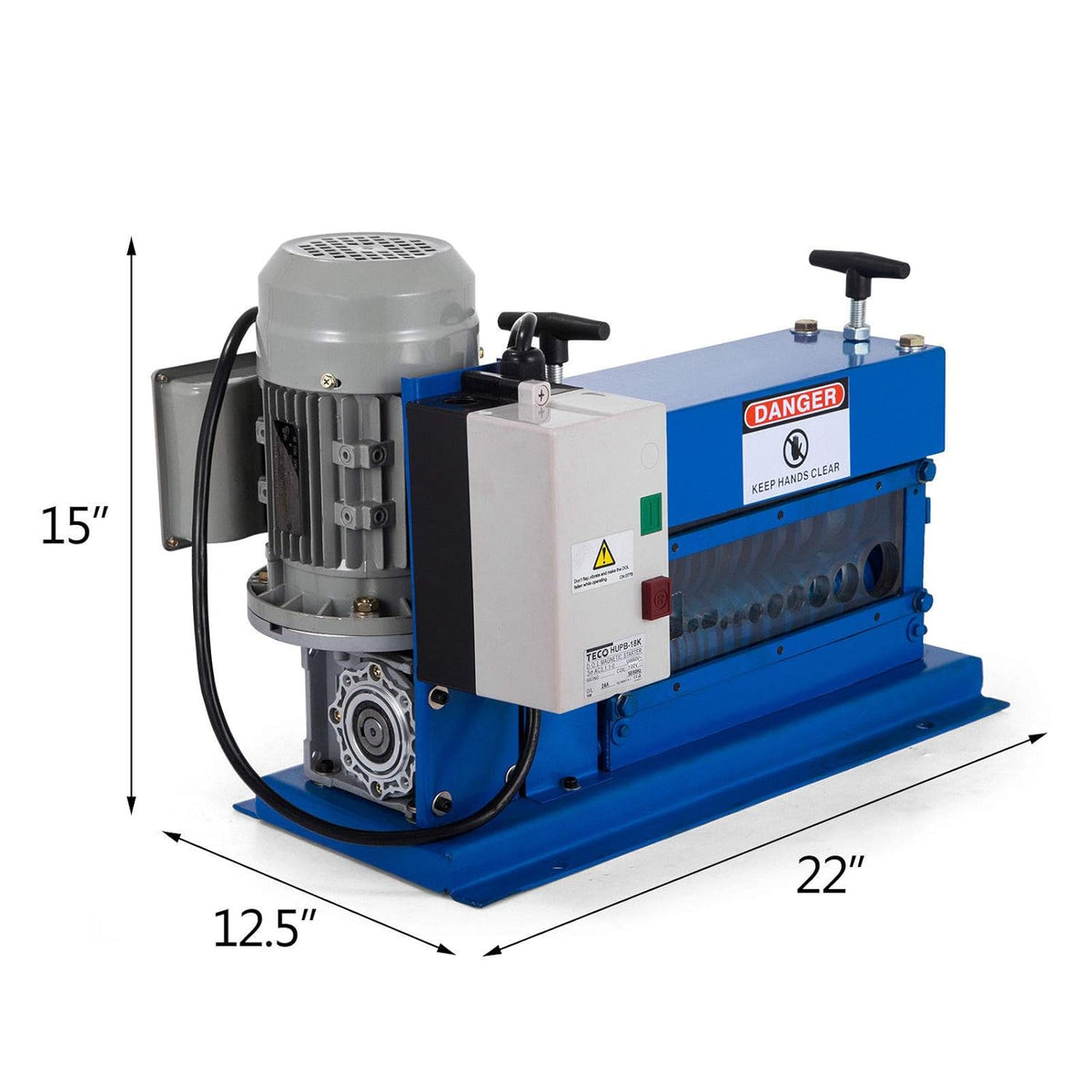 Portable Powered Wire Stripper Machine 11 Channels 10 Blades I79537