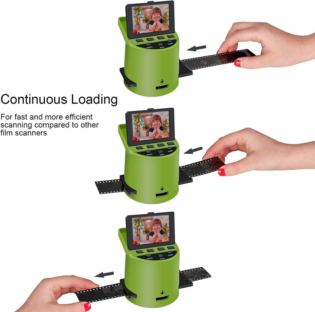 22MP Wireless Digital Film Scanner with 3.5 LCD J691