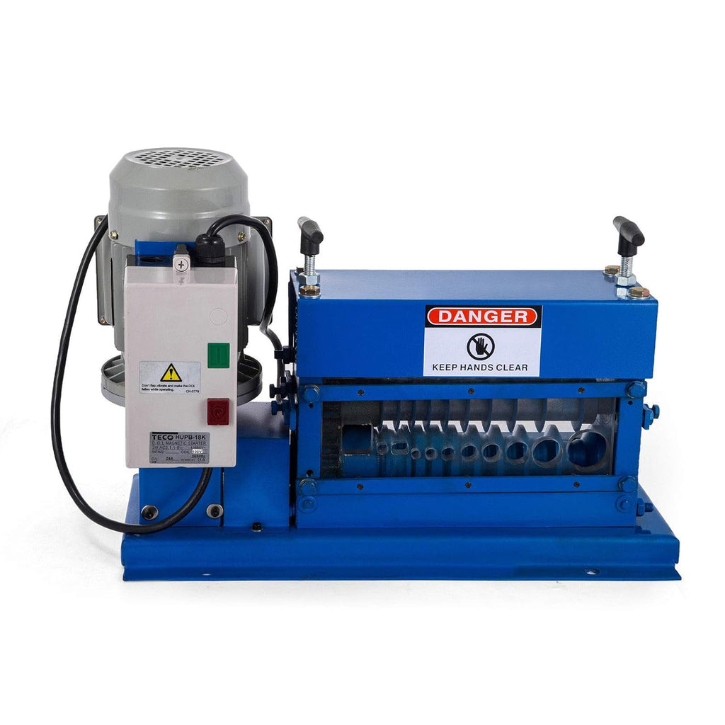 Portable Powered Wire Stripper Machine 11 Channels 10 Blades I79537