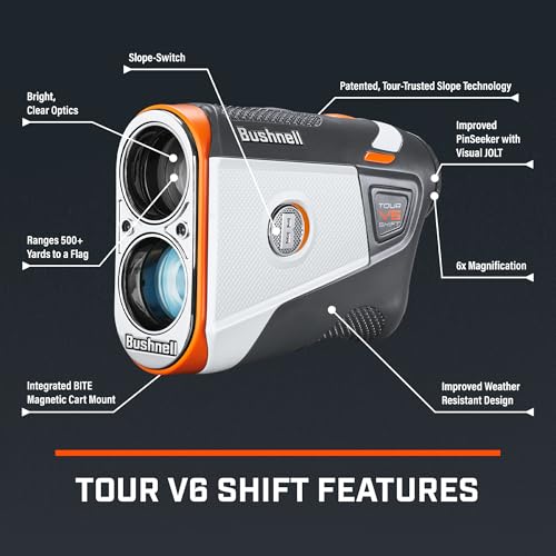 Laser Rangefinder with Slope Switch, 1300 Yard Range 6X Magnification J171216