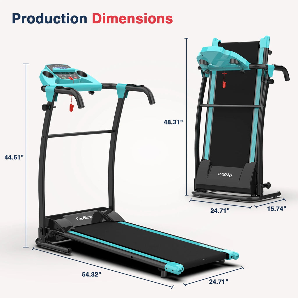 Portable Folding Treadmill Incline Electric Walking Running Machine V367005